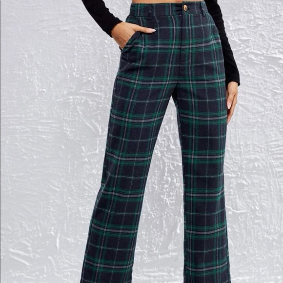 Shein Tartan pants, size large - Picture 1 of 2